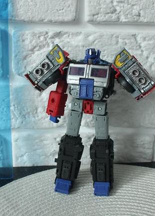 Колекційна фігурка transformers generations legacy leader laser optimus prime.