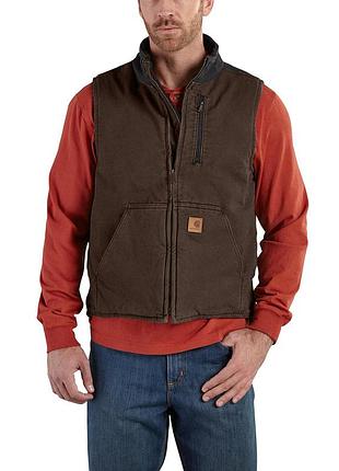 Carhartt жилетка винтажная мужская шерпа patagonia оригинал.