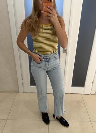 Джинси жіночі zara сині 4