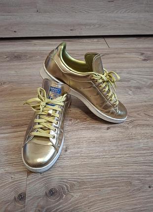 Кеди adidas stan smith золотисті 2