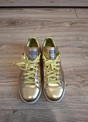 Кеди adidas stan smith золотисті 5