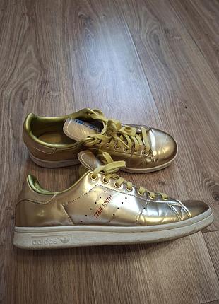 Кеди adidas stan smith золотисті 6