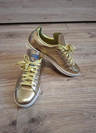 Кеди adidas stan smith золотисті 7