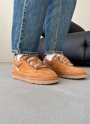 Кросівки/уггі ugg lowmel sneaker chestnut унісекс 7