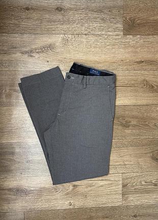 Класичні чоловічі штани-чинос polo ralph lauren stretch straight fit (розмір 34/32)