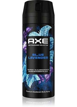 Дезодорант-спрей 150мл файн фрагранс блу лавендер 72 години тм axe