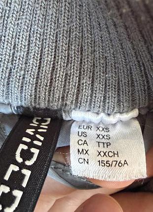 Куртка жіноча сіра утеплена бомбер h&m 3