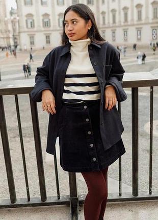 Вельветова спідниця uniqlo на осінь, розмір s-m