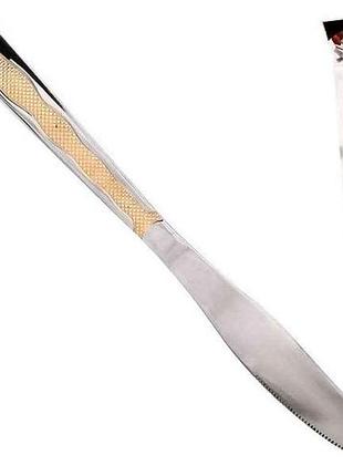 Нож столовый 3шт ss snake 22.4см r89939 тм stenson