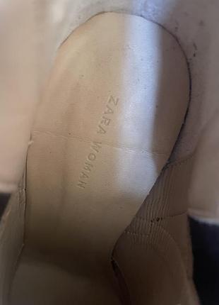 Черевикт шкіряні zara (преміум) 4