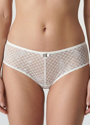 Жіночі білі мереживні трусики wonderbra m l
