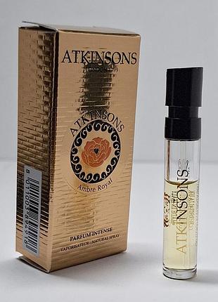Пробник atkinsons ambre royal. оригинал.