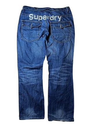 Джинси flared superdry w36 l32 селвидж