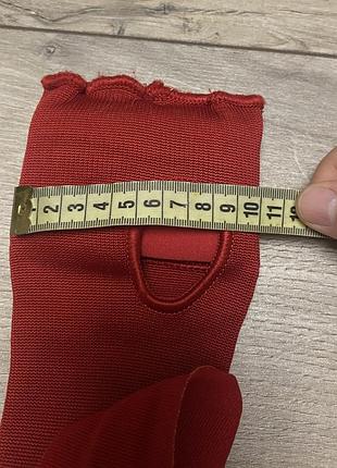 Быстрые боксерские бинты перчатки rdx hosiery inner strap (размер m) красные 8