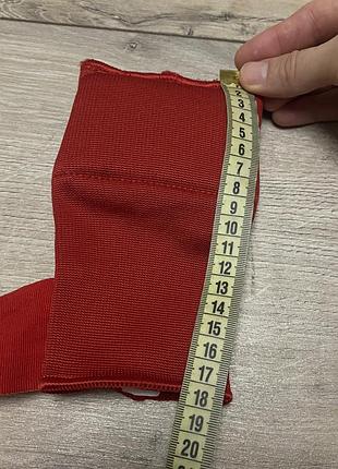 Быстрые боксерские бинты перчатки rdx hosiery inner strap (размер m) красные 9