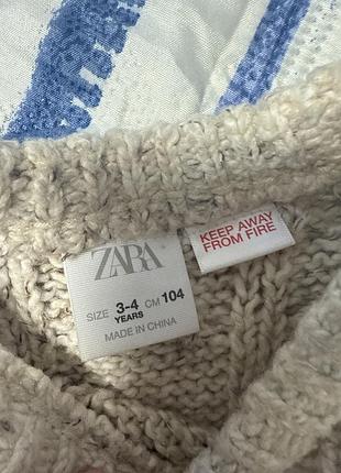 Детский свитер zara 2