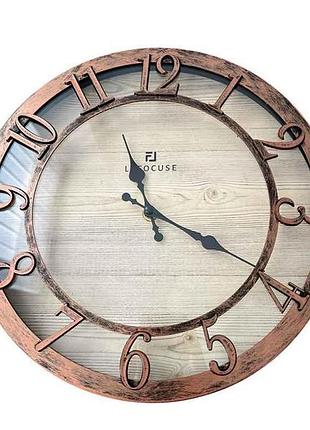 Настенные часы lafocuse vintage wood style арт.58 тм amazon