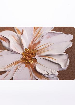 Килимок з 3d-принтом impasto 58*38 см діатомітовий yiwu hp-42-105