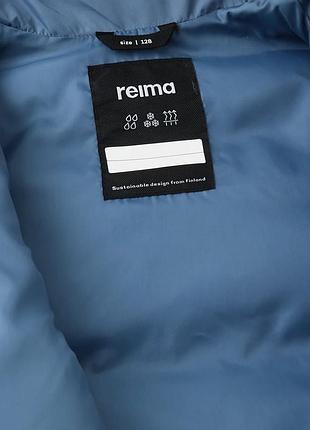 Куртка зимова для дівчинки reima блакитна 4