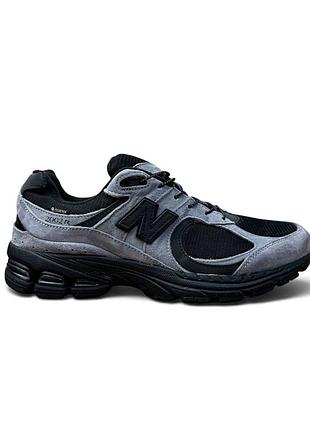 Кросівки чоловічі new balance 2002r jjjjound charcoal сірі