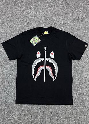 Футболка bape shark, хорошее качество, размер. xl/xxl