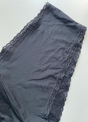 Чорні трусики з поліаміду h&m 3