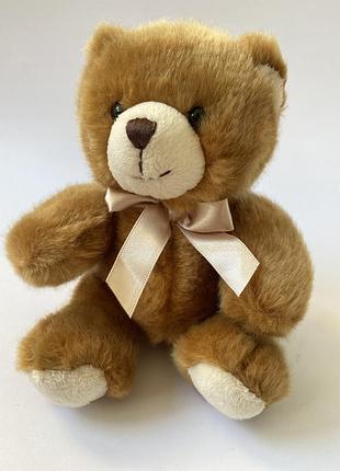 Шикарный плюшевый медведь премиального бренда коллекционный мишка teddy-hermann (германия) медведь медвежонок