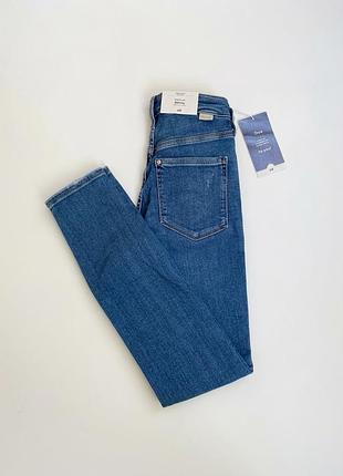 Синие джинсы h&amp;m скинни штаны 3