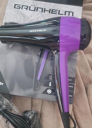 Фен grunhelm ghd-515 2400 вт 3