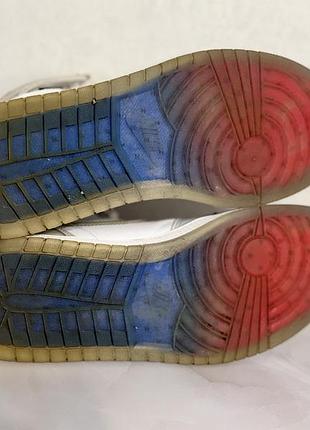 Кросівки nike високі білі з синім 7