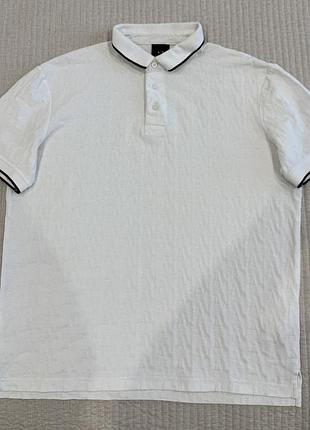 Поло чоловіче armani exchange біле