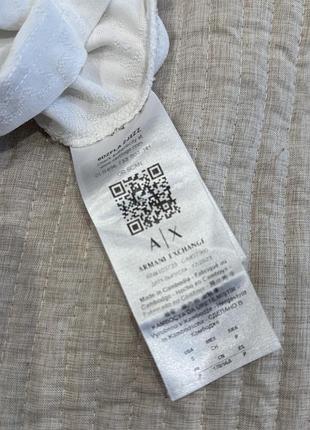 Поло чоловіче armani exchange біле 6