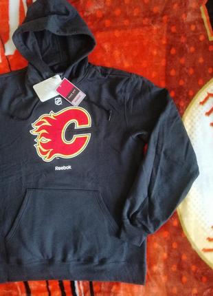 Оригинал. худи reebok x nhl calgary flames4 фото