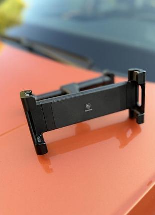 Тримачі та штативи baseus backseat suhz-01 автомобільний тримач для планшета та телефону в підголовник