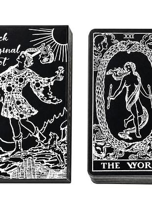 Карты Таро оригинальное черное (black original tarot)