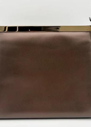 Сумка жіноча gucci 001.2058.1924.0 вінтажна шкіряна коричнева