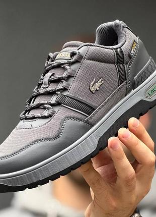 Термо кроссовки lacoste t-clip❄️