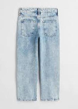 H&amp;m loose fit straight джинсы подростковые р.170 3