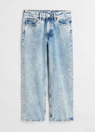 H&amp;m loose fit straight джинсы подростковые р.170 2