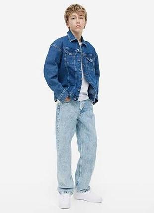 H&amp;m loose fit straight джинсы подростковые р.170