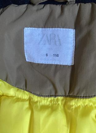 Куртка zara на 6 років 5