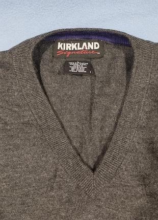 Светр пуловер kirkland (l;50 розмір ) оригінал шерсть