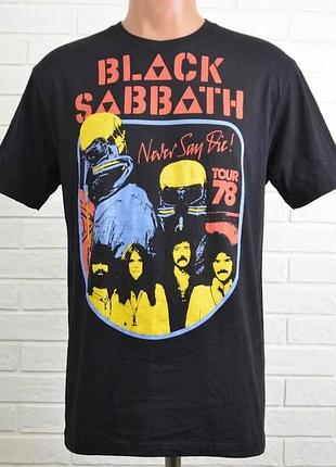 Офіційний мерч футболка black sabbath «never say die! tour ’78» (l)