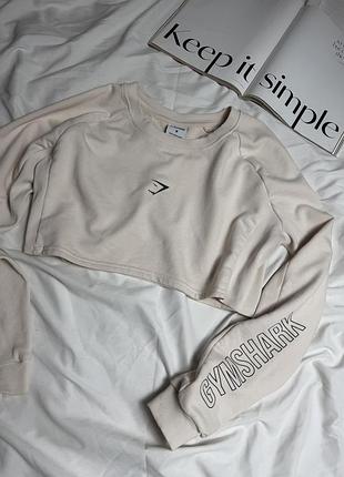 Укорочений світшот gymshark