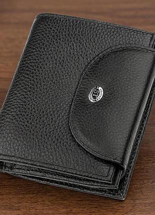 Гаманець жіночий st leather 18411 (st410) компактний чорний