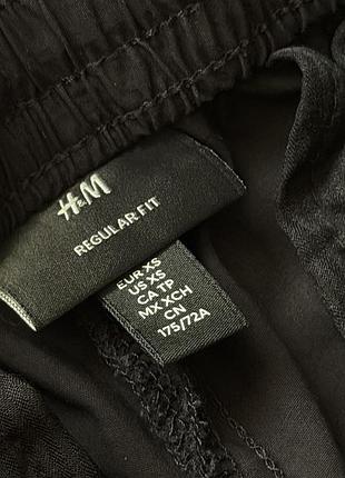 Штани h&m чорні (розмір xs) 4
