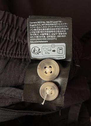 Штани h&m чорні (розмір xs) 5