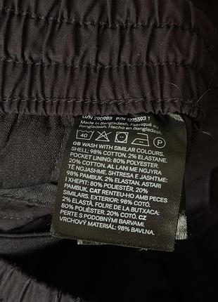 Штани h&m чорні (розмір xs) 6