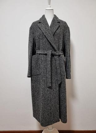 Шерстяне пальто max mara weekend 4