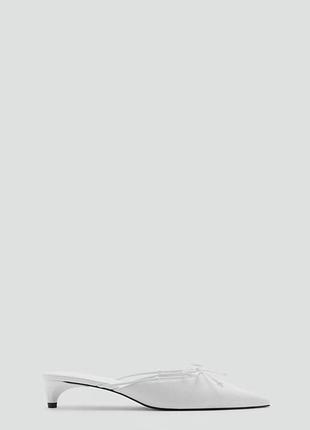 Туфлі мюлі жіночі mango 3